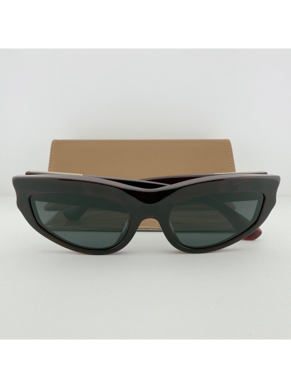 Burberry BE4425U 411587 Sunglasses Check Red 55 19 145 3N